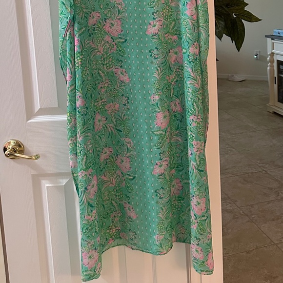 EUC Lilly Pulitzer Cuca coverup L/XL - Picture 2 of 13